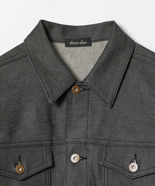 Steven Alan＞コットン デニム ブルゾン（デニムジャケット）｜Steven