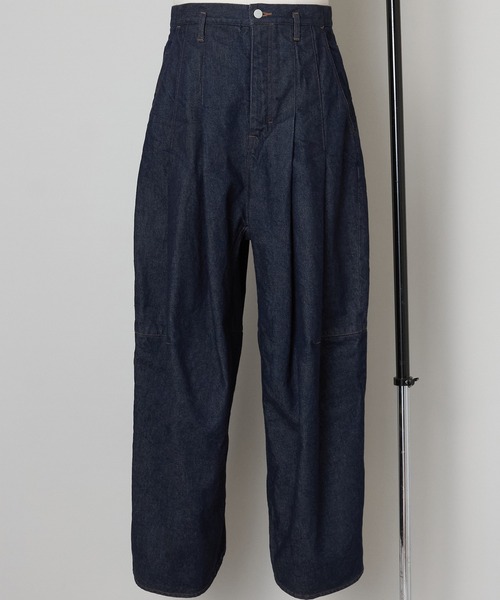 SHINYAKOZUKA(シンヤコヅカ)の「ORDINARY CITY BAGGY(デニムパンツ・メンズ・ブラック/インディゴブルー・SMALL/MEDIUM/LARGE/X-LARGE/X-SMALL)」の1枚目の写真