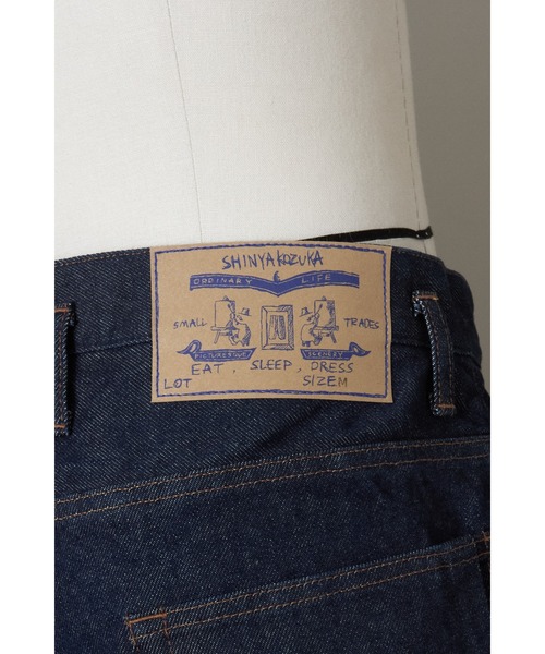 SHINYAKOZUKA(シンヤコヅカ)の「ORDINARY CITY BAGGY(デニムパンツ・メンズ・ブラック/インディゴブルー・SMALL/MEDIUM/LARGE/X-LARGE/X-SMALL)」の6枚目の写真