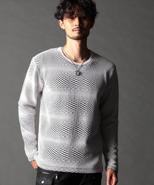 ジオメトリックブリスタープルオーバー（その他トップス）｜NICOLE