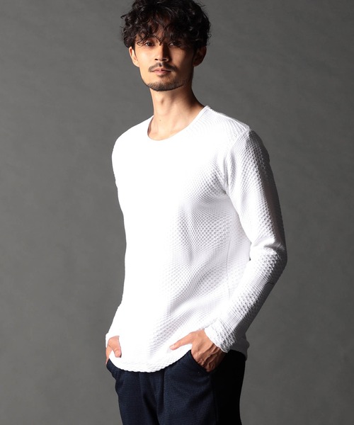 ジオメトリックブリスタープルオーバー（その他トップス）｜NICOLE