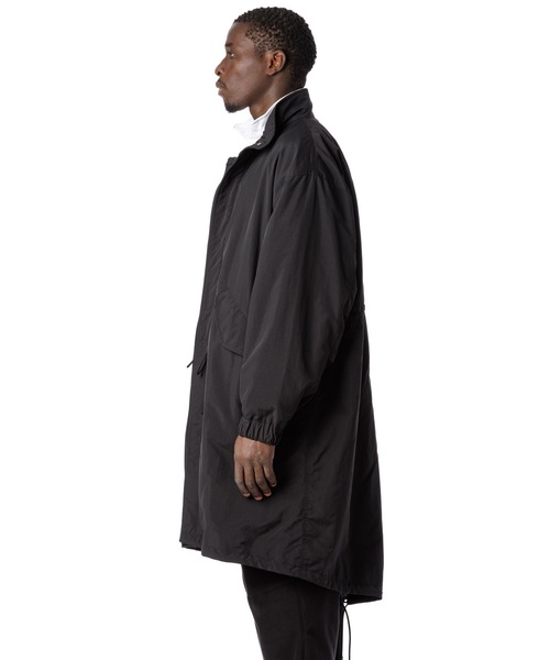 Sandinista（サンディニスタ）の「Supplex Nylon Mods Coat POLARTEC ALPHA / ポーラテック中綿入りモッズコート（モッズコート・メンズ・オリーブ/ブラック・LARGE/MEDIUM/SMALL）」の10枚目の写真