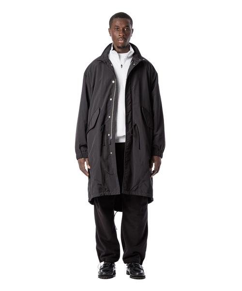 Sandinista（サンディニスタ）の「Supplex Nylon Mods Coat POLARTEC ALPHA / ポーラテック中綿入りモッズコート（モッズコート・メンズ・オリーブ/ブラック・LARGE/MEDIUM/SMALL）」の17枚目の写真