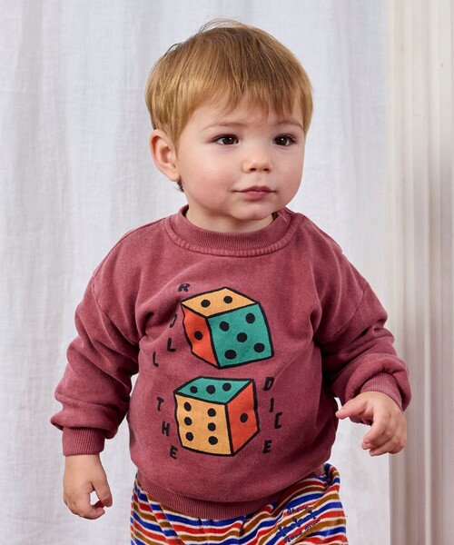 BOBO CHOSES / ベビー プリント スウェット 2025FW（6ヵ月～2才）