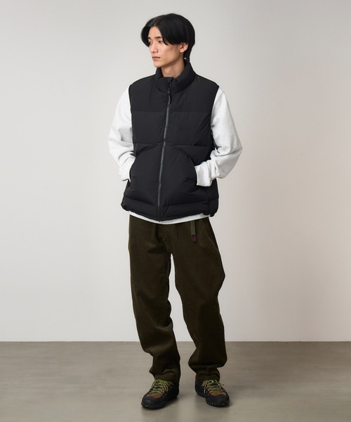 Gramicci(グラミチ)の「DOWN PUFFER VEST|ダウンパファーベスト Gramicci グラミチ(ダウンベスト・メンズ・その他/レッド/ブラウン/ブラック・XXL/XS/S/M/L/XL)」の2枚目の写真