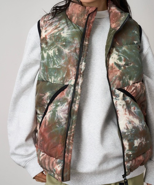 Gramicci(グラミチ)の「DOWN PUFFER VEST|ダウンパファーベスト Gramicci グラミチ(ダウンベスト・メンズ・その他/レッド/ブラウン/ブラック・XXL/XS/S/M/L/XL)」の6枚目の写真