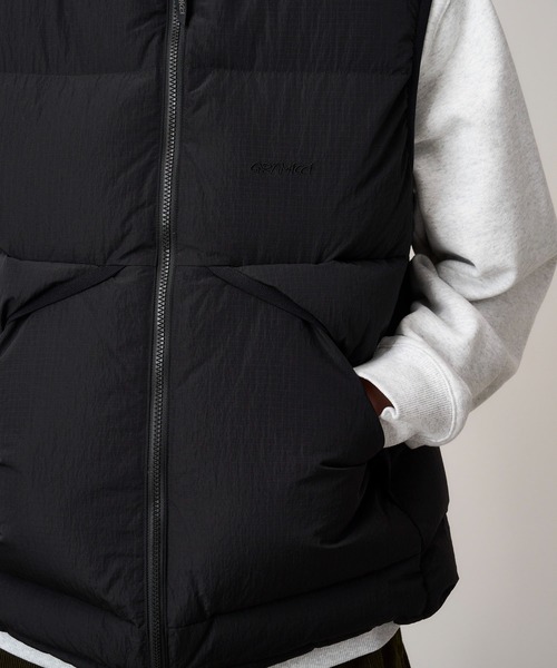Gramicci(グラミチ)の「DOWN PUFFER VEST|ダウンパファーベスト Gramicci グラミチ(ダウンベスト・メンズ・その他/レッド/ブラウン/ブラック・XXL/XS/S/M/L/XL)」の7枚目の写真