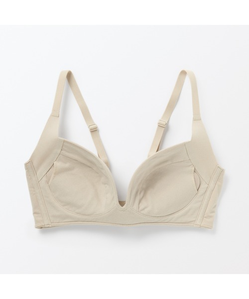 婦人 ノンワイヤー胸の形を整えるブラジャー プラスサイズ（ブラジャー