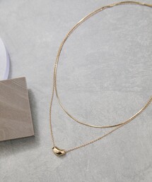 VIS | ビーントップレイヤードネックレス(ネックレス)