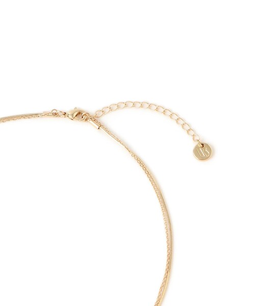 VIS（ビス）の「ビーントップレイヤードネックレス（ネックレス・レディース・ゴールド/シルバー・FREE）」の10枚目の写真