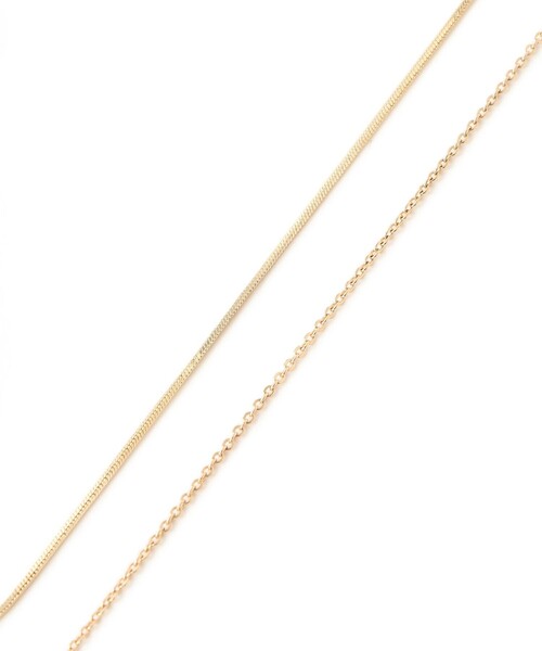 VIS（ビス）の「ビーントップレイヤードネックレス（ネックレス・レディース・ゴールド/シルバー・FREE）」の12枚目の写真