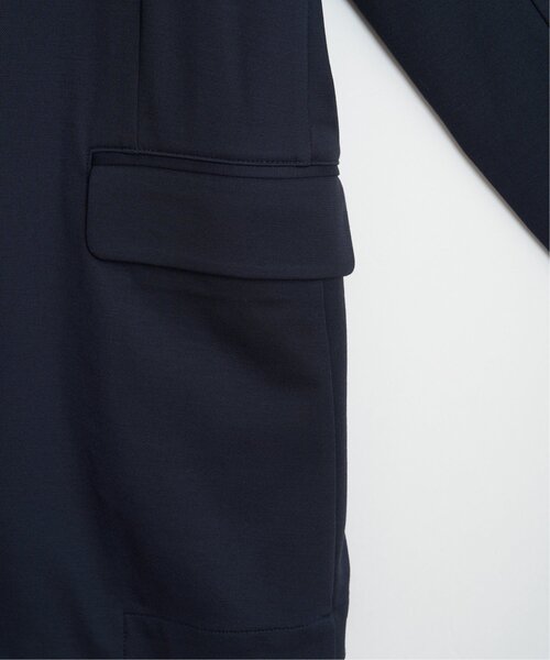 IKKA LOUNGE（イッカラウンジ）の「【セットアップ対応】GOKU楽ワークテーラージャケット（テーラードジャケット・レディース・ベージュ/ネイビー・L/M/S）」の21枚目の写真