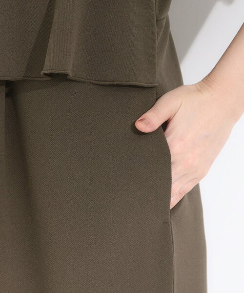 DRESKIP（ドレスキップ）の「【洗える/S-LL】ティアードフリルサロペット（サロペット/オーバーオール・レディース・ブラウン系その他/ブラック・02/01/04/03）」の16枚目の写真