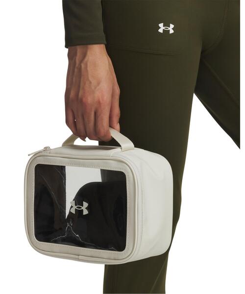 UNDER ARMOUR（アンダーアーマー）の「UAスタジオ メイクアップ バッグ（ライフスタイル/レディース）（エコバッグ/サブバッグ・レディース・ベージュ・ONESIZE）」の3枚目の写真