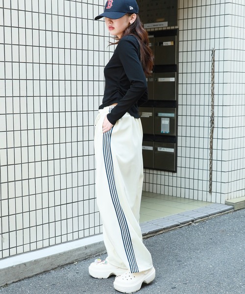 SUGGESTION（サジェッション）の「SUGGESTION/サジェッション ハチ刺繍入り バルーンパンツ（その他パンツ・メンズ・ブラウン/ブラック/ホワイト・M/L）」の18枚目の写真