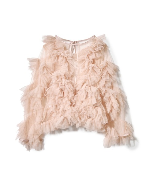 tulle veil tops（シャツ/ブラウス）｜NOTREemor（ノートルエモア）の