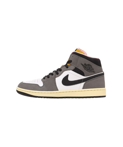 JORDAN BRAND（ジョーダンブランド）の「NIKE AIR JORDAN 1 MID SE HQ2011-100（スニーカー・メンズ・ホワイト・28.5cm/28cm/27.5cm/27cm/26.5cm/26cm/25㎝/29cm）」の4枚目の写真