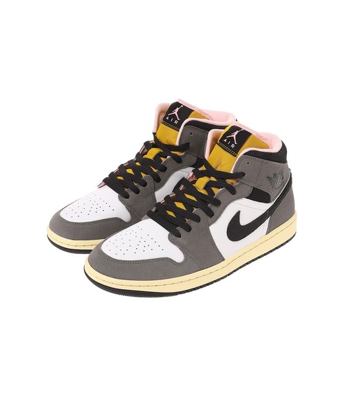 JORDAN BRAND（ジョーダンブランド）の「NIKE AIR JORDAN 1 MID SE HQ2011-100（スニーカー・メンズ・ホワイト・28.5cm/28cm/27.5cm/27cm/26.5cm/26cm/25㎝/29cm）」の5枚目の写真
