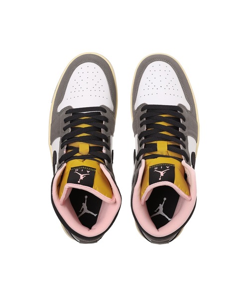 JORDAN BRAND（ジョーダンブランド）の「NIKE AIR JORDAN 1 MID SE HQ2011-100（スニーカー・メンズ・ホワイト・28.5cm/28cm/27.5cm/27cm/26.5cm/26cm/25㎝/29cm）」の7枚目の写真