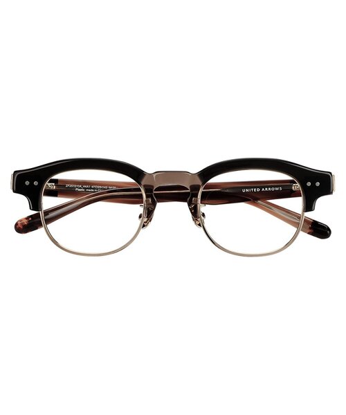 UNITED ARROWS（ユナイテッドアローズ）の「Zoff｜UNITED ARROWS｜ウェリントン型 メガネ [Luxe] サーモント ｜伊達メガネ 度付き[レンズ交換券付き]ユニセックス  ユナイテッドアローズ（メガネ・メンズ・クリア/ダークブラウン・FREE）」の15枚目の写真