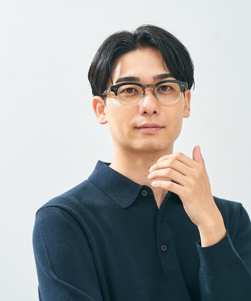 Zoff｜UNITED ARROWS｜ウェリントン型 メガネ [Luxe] サーモント