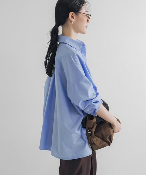 2点セット アーバンリサーチ リネンドルマンブラウス ＋アニエスベーTシャツ アセテートシアードルマンシャツ （シャツ・ブラウス