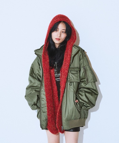 細部にまでこだわった万能アイテム】Army BIGブルゾン/588963