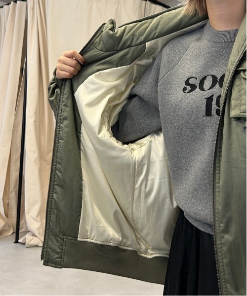 細部にまでこだわった万能アイテム】Army BIGブルゾン/588963