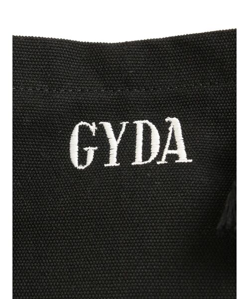 GYDA(ジェイダ)の「GYDAロープMトートBAG(トートバッグ・レディース・その他1/アイボリー/ブラック・FREE)」の5枚目の写真