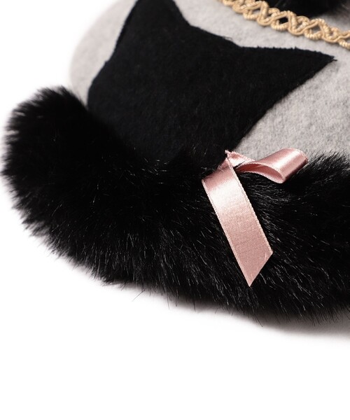 【未使用✨】Barairo no Boushi 夏毛のNECOベレー カシラ Barairo no Boushi 薔薇色の帽子 夏毛のNECOベレー