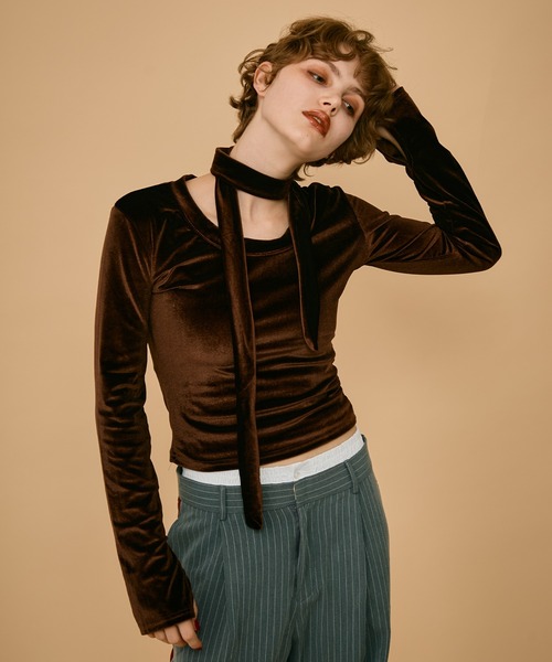 ゆ*r様 eLLa selectshopチョコチップボアベスト eLLa selectshopチョコチップボアベスト ゆ*r様 eLLa selectshop