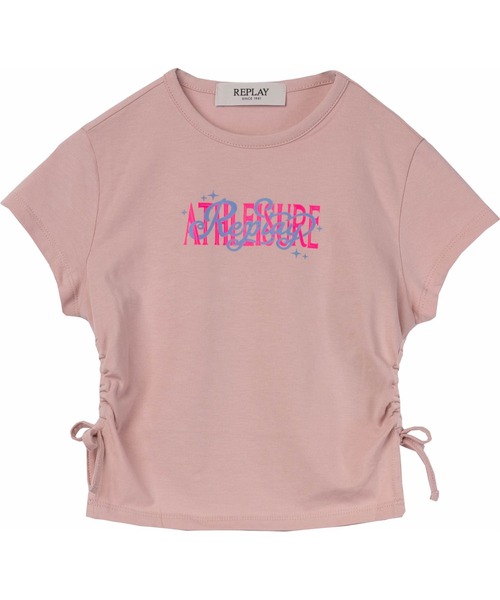 REPLAY(リプレイ)の「ガールズ Tシャツ(Tシャツ/カットソー・キッズ・ホワイト/ベビーピンク・4Y/6Y/14Y/8Y/10Y/12Y)」の2枚目の写真