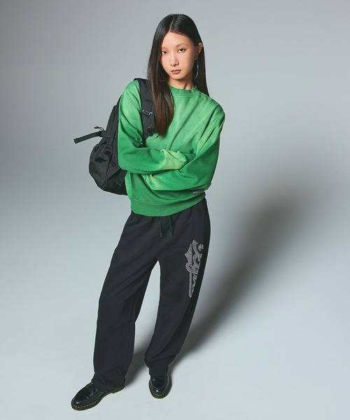 X-girl（エックスガール）の「XG EMBLEM BACKPACK（バックパック/リュック・レディース・グレー/ブラック・ONE SIZE）」の3枚目の写真