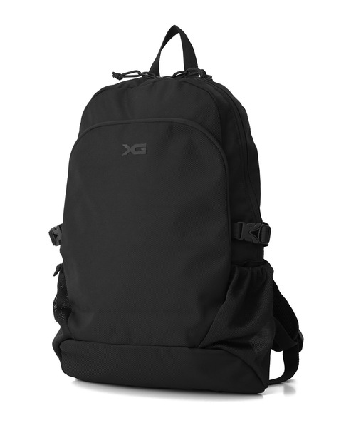 X-girl（エックスガール）の「XG EMBLEM BACKPACK（バックパック/リュック・レディース・グレー/ブラック・ONE SIZE）」の4枚目の写真