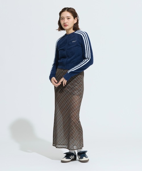 アディダスオリジナルス　フラッフィー　ニットカーディガン adidas｜【公式】アディダス adidas フラッフィー ニット