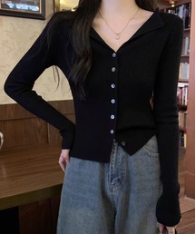 2ly2（トゥーリートゥー）の「スリムシルエットカーデ（カーディガン/ボレロ）」