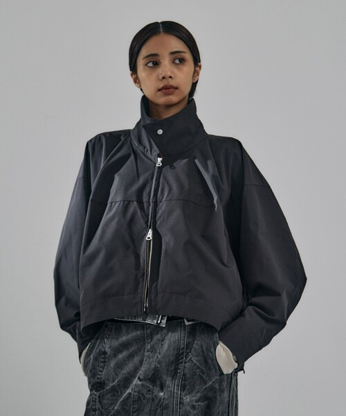 UNITED TOKYO ユナイテッドトウキョウ ブルゾン アウター レディース UNITED TOKYO ブルゾン アウター レザーコンビボンディング