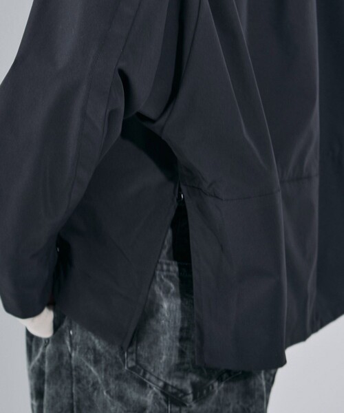 UNITED TOKYO(ユナイテッドトウキョウ)の「3way Sleeve Weather Blouson|ウォッシャブル/ストレッチ/撥水/軽羽織/春服/プレゼント(ブルゾン・レディース・アイボリー/ブラック・FREE)」の5枚目の写真