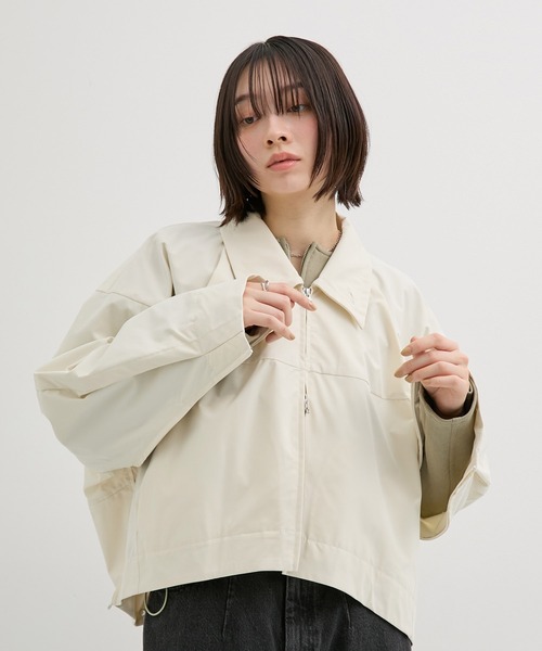 3way Sleeve Weather Blouson｜ウォッシャブル/ストレッチ/撥水/軽羽織