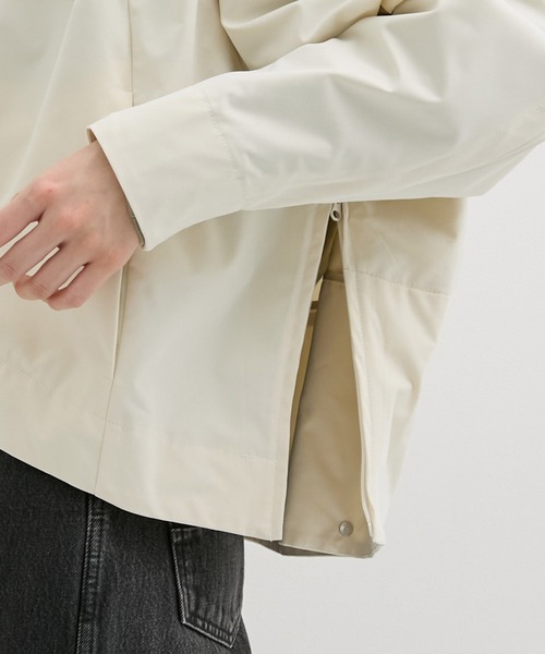 UNITED TOKYO(ユナイテッドトウキョウ)の「3way Sleeve Weather Blouson|ウォッシャブル/ストレッチ/撥水/軽羽織/春服/プレゼント(ブルゾン・レディース・アイボリー/ブラック・FREE)」の21枚目の写真