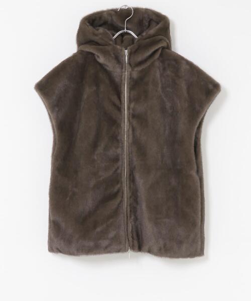 ECOPELファーフードジレ（その他アウター）｜URBAN RESEARCH ROSSO