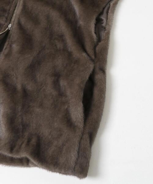 ECOPELファーフードジレ（その他アウター）｜URBAN RESEARCH ROSSO