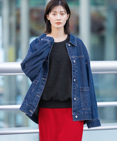 ラコレ　デニムジャケットパンツ　セットアップ LAKOLE（ラコレ）｜デニムジャケット一覧 - WEAR