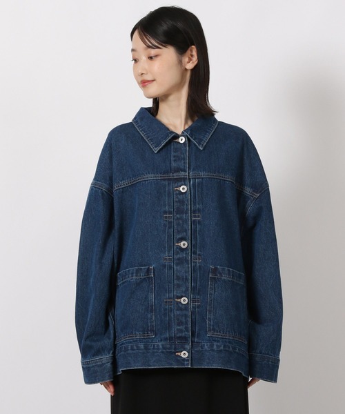 セール】ビックシルエットデニムジャケット / 588026（デニム