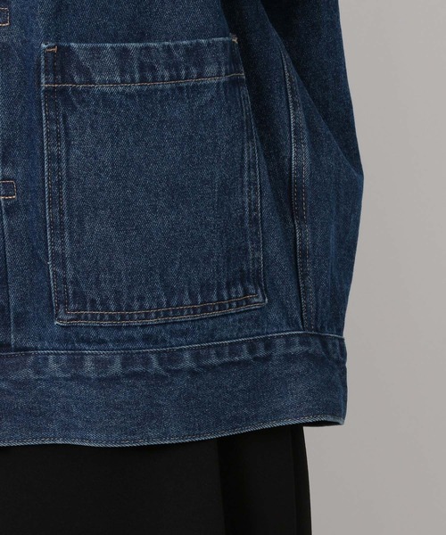 LAKOLE（ラコレ）の「ビックシルエットデニムジャケット / 588026（デニムジャケット・レディース・ブラック/インディゴブルー・FREE）」の15枚目の写真