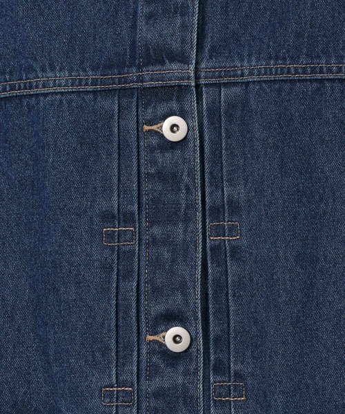 LAKOLE（ラコレ）の「ビックシルエットデニムジャケット / 588026（デニムジャケット・レディース・ブラック/インディゴブルー・FREE）」の18枚目の写真
