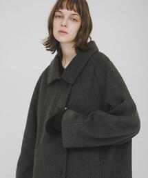 LAATO（ラート）の「balmacaan coat（ステンカラーコート）」