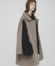 LAATO（ラート）の「balmacaan coat（ステンカラーコート）」