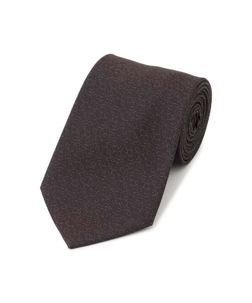 Perfect Suit FActory（パーフェクトスーツファクトリー）の「レギュラーネクタイ　無地　ワイン/ブラウン/ネイビー（ネクタイ・メンズ・ワイン/ブラウン/ネイビー・FREE）」の2枚目の写真