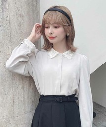 an another angelus | クレリックレース衿シャツ(シャツ/ブラウス)